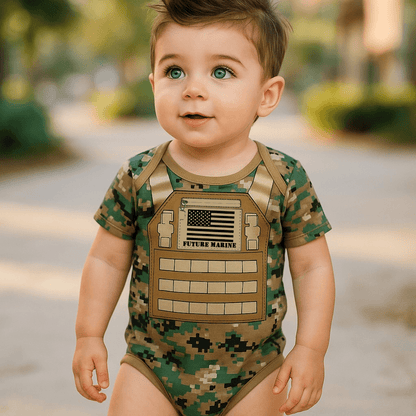 Future Marine Flak Jacket Baby Bodysuit