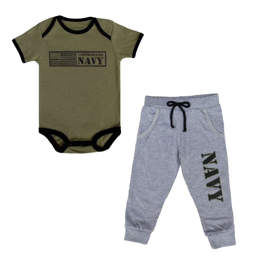 Navy Baby Set