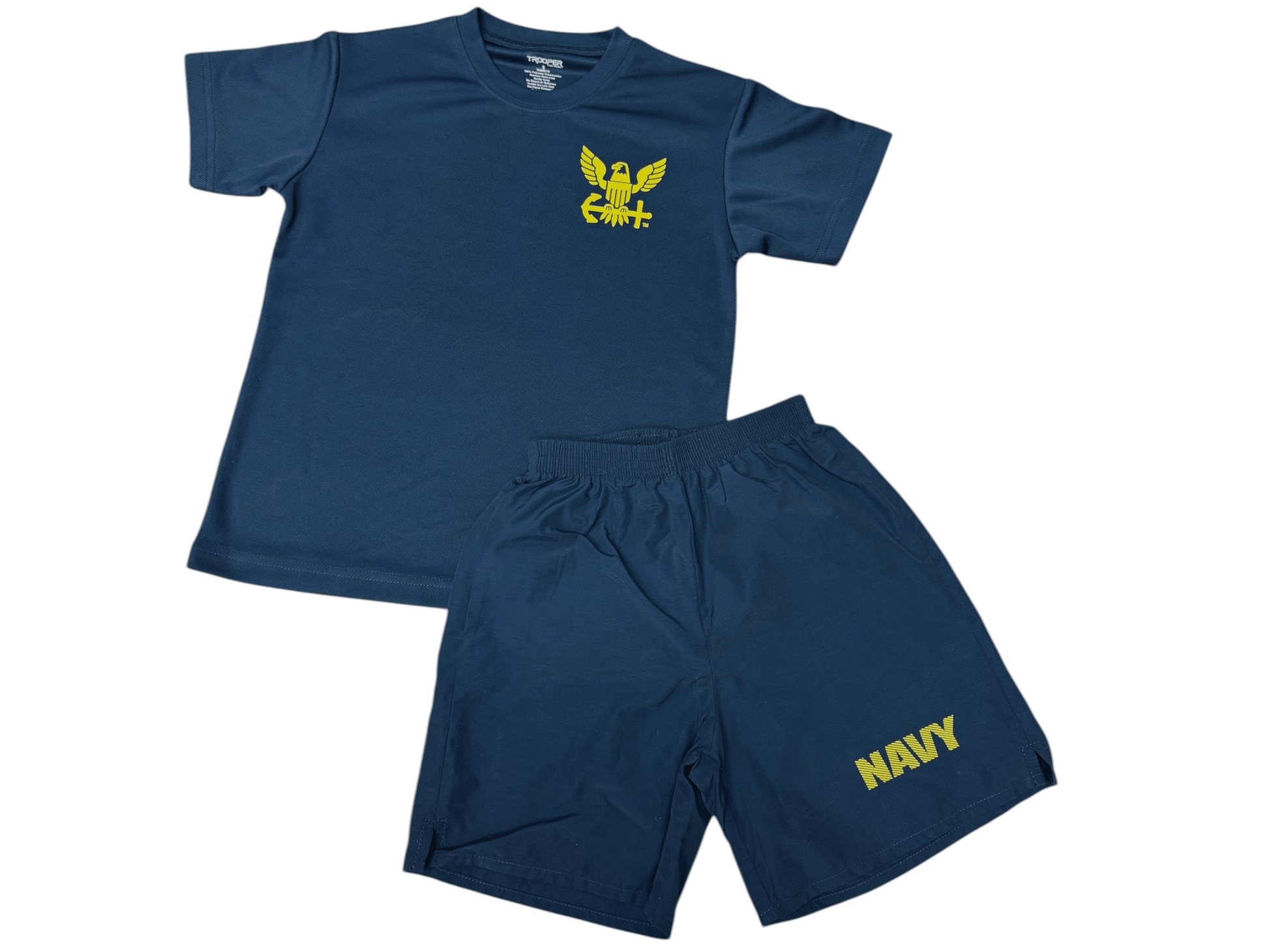 new pt gear youth navy PT uniform