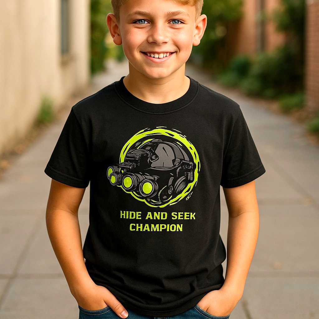 Youth Hide and Seek Champion T-Shirt