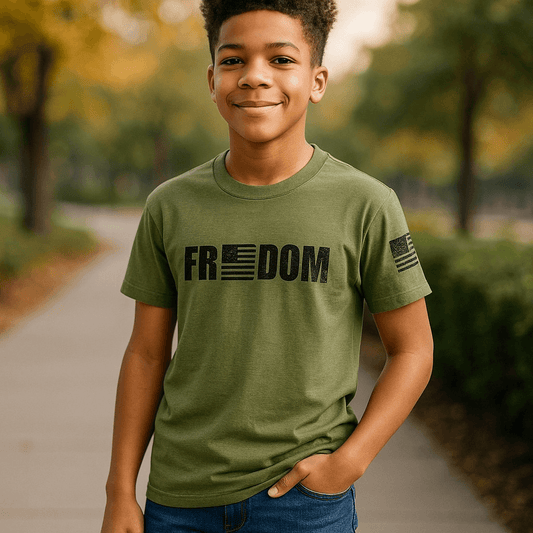 Freedom Flag Youth T-Shirt