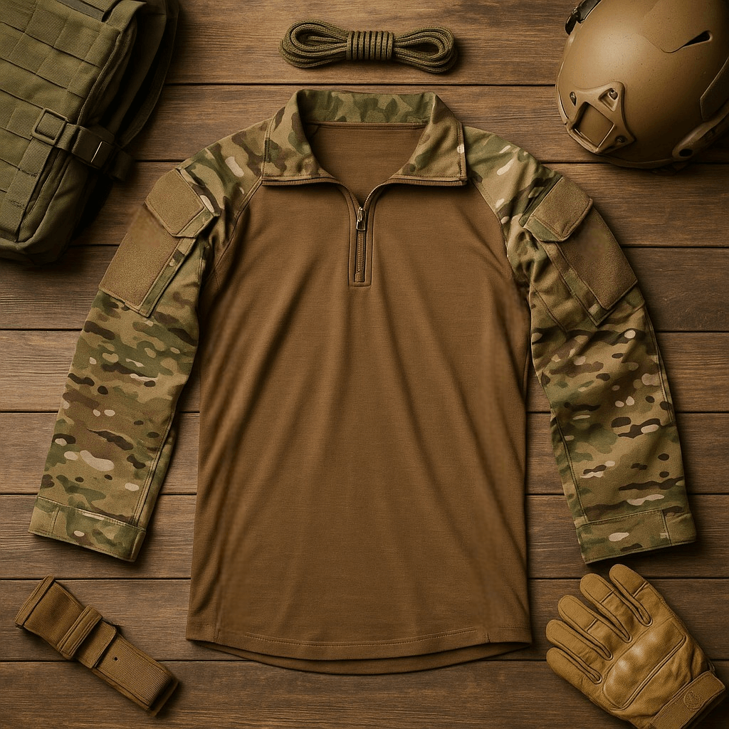 Youth Multicam Overwatch Combat Tactical Shirt