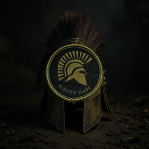 Molon Labe Spartan Round Patch