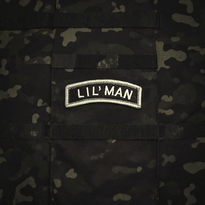 Lil' Man Rocker Patch Gray and Black