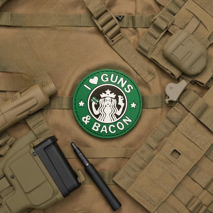 I Love Guns and Bacon Patch