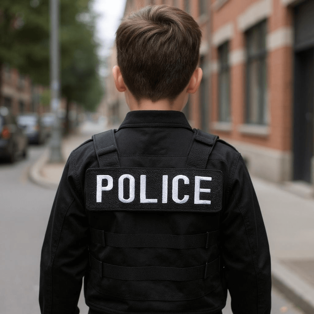 Police Large Banner Patch