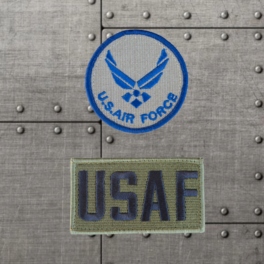 Air Force Flight Suit Patches 2pk