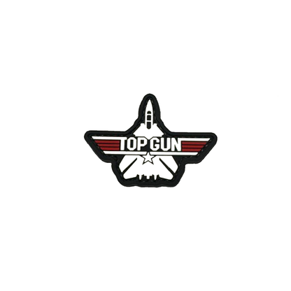 Top Gun F-14 Tomcat Jet Black PVC Patch