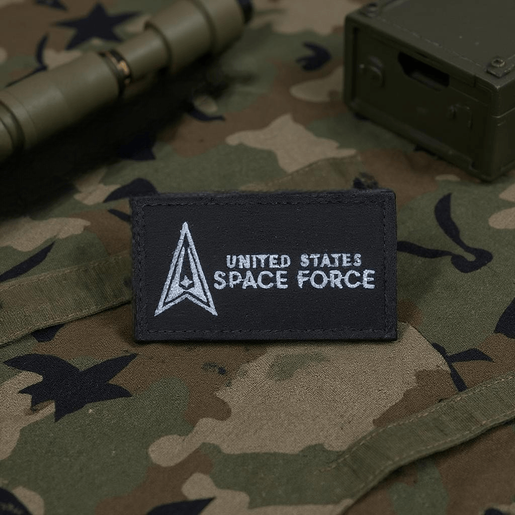 Space Force Patch Black