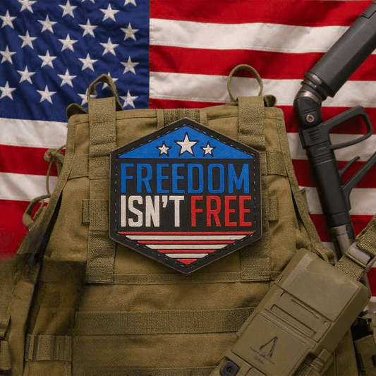 Freedom Isn't Free PVC Morale Patch