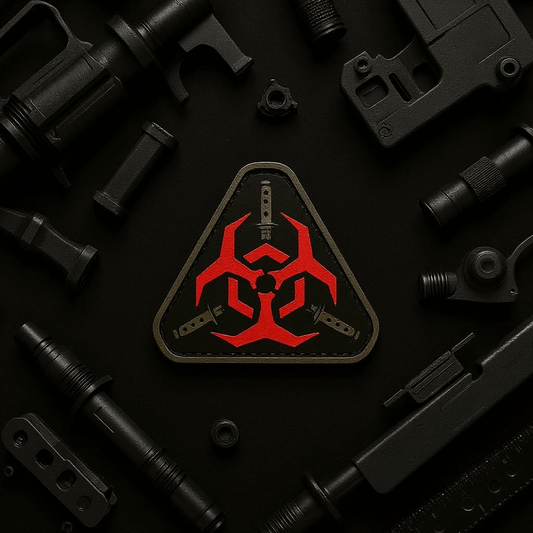 Biohazard Triangle PVC Morale Patch
