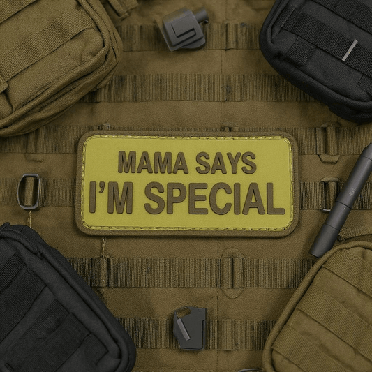 Mama Says I'm Special PVC Morale Patch