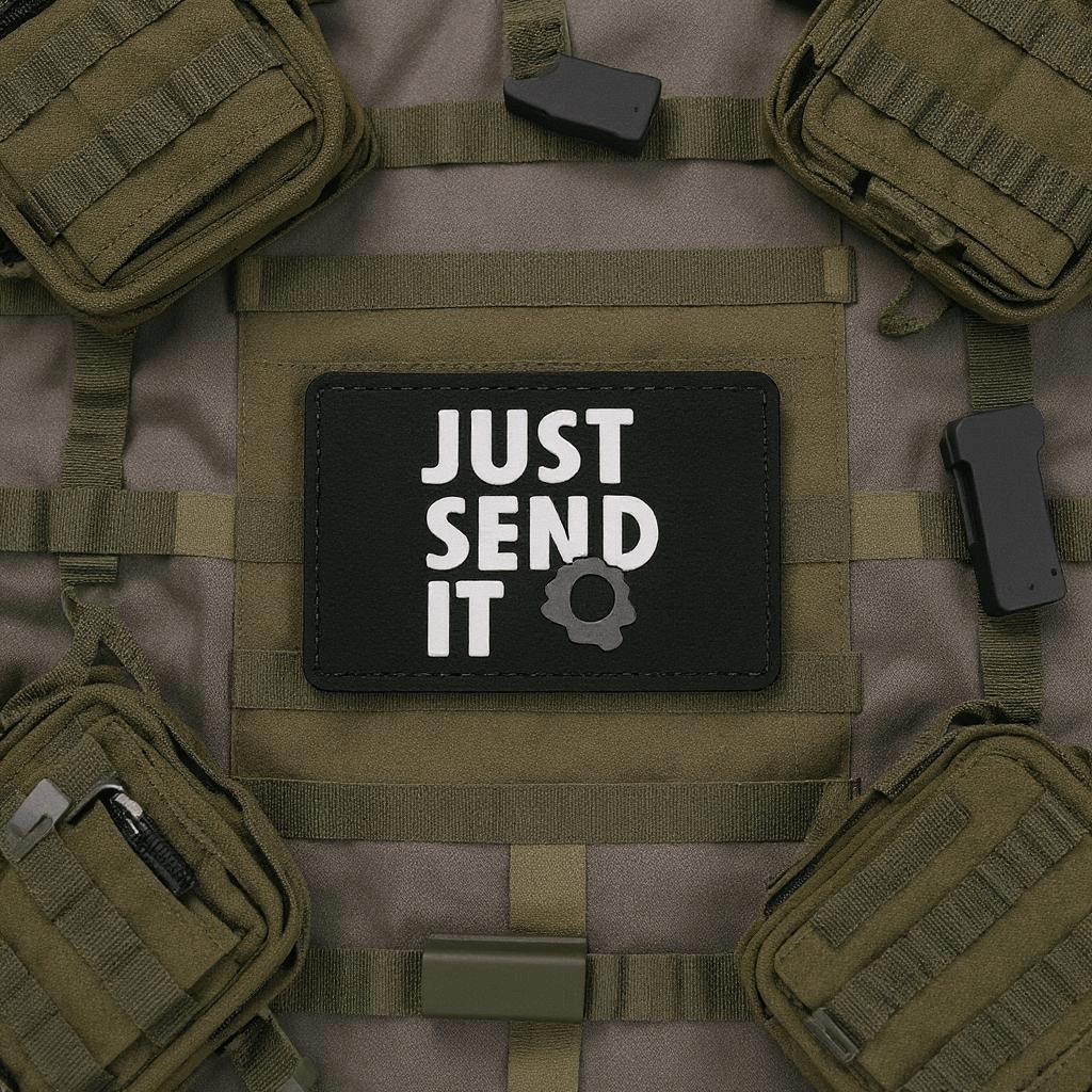 Just Send It PVC Morale Patch