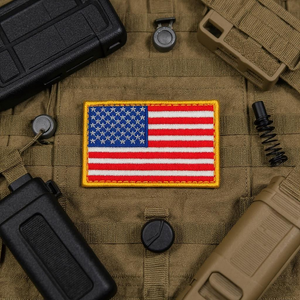US Flag Forward Full Color Patch