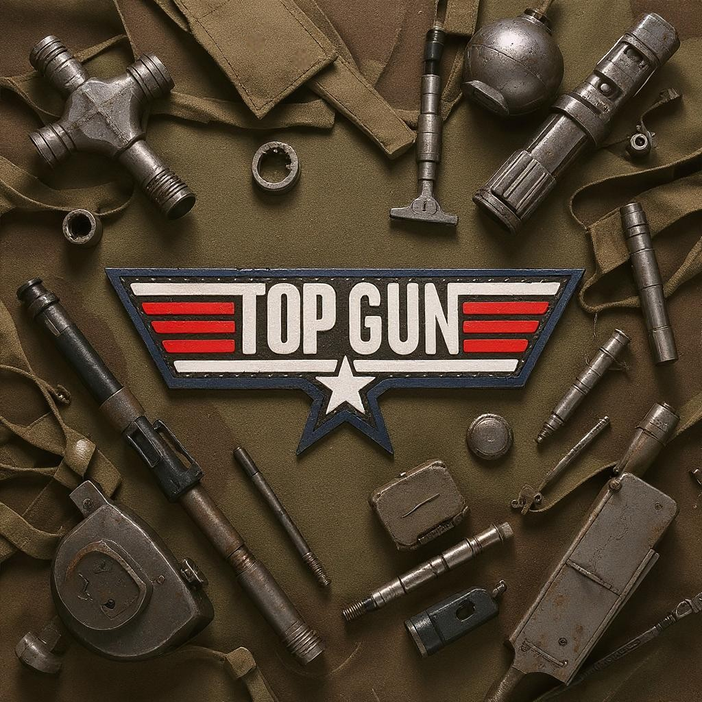 Top Gun Wing Patch