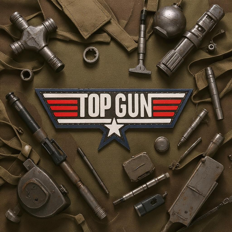 Top Gun Wing Patch