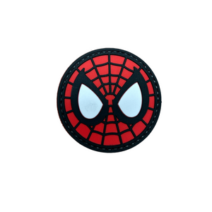 Spiderman Red PVC Patch