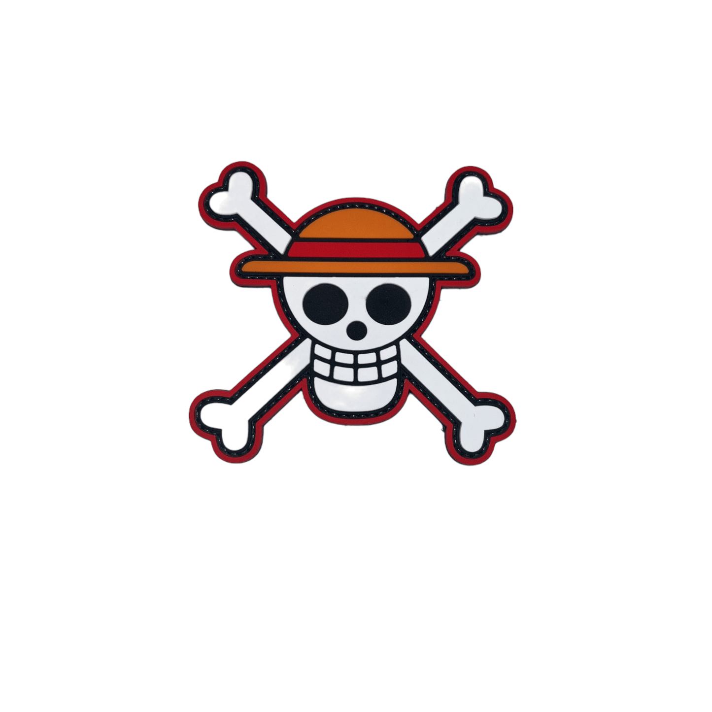 Straw Hat Pirate PVC Patch