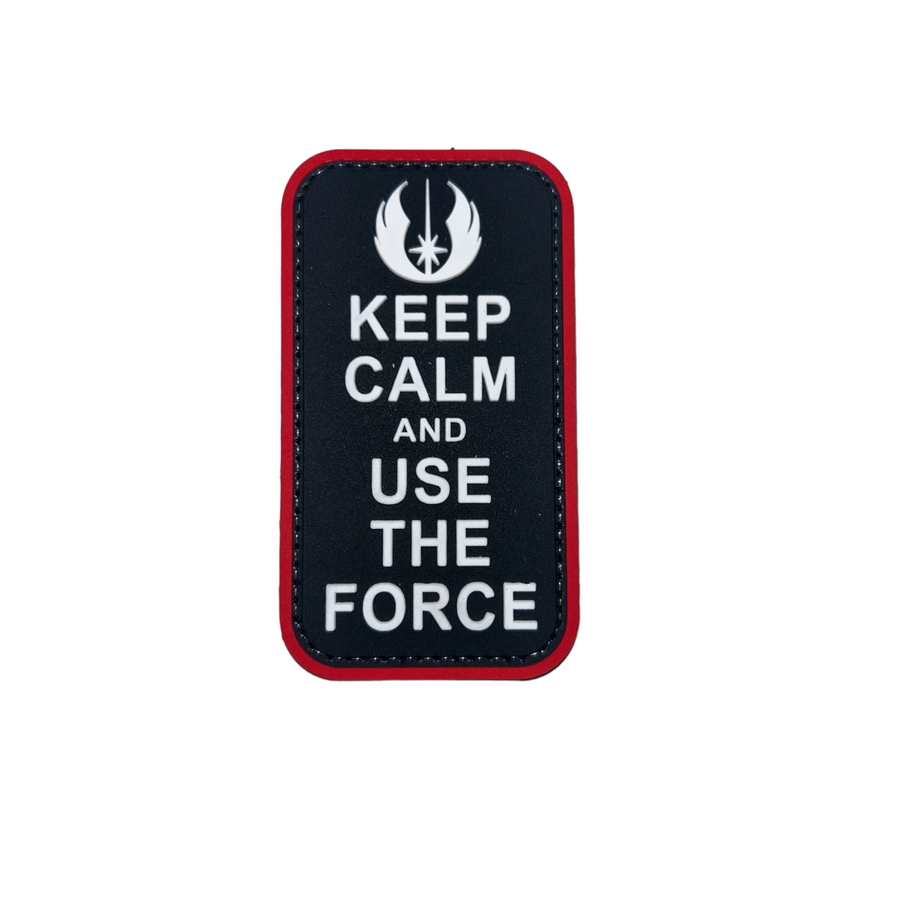 Jedi Use The Force PVC Patch
