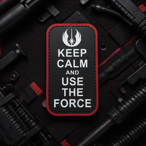 Jedi Use The Force PVC Patch