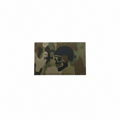 Multicam Laser Cut Skull With NODS Patch - Tactical Gear