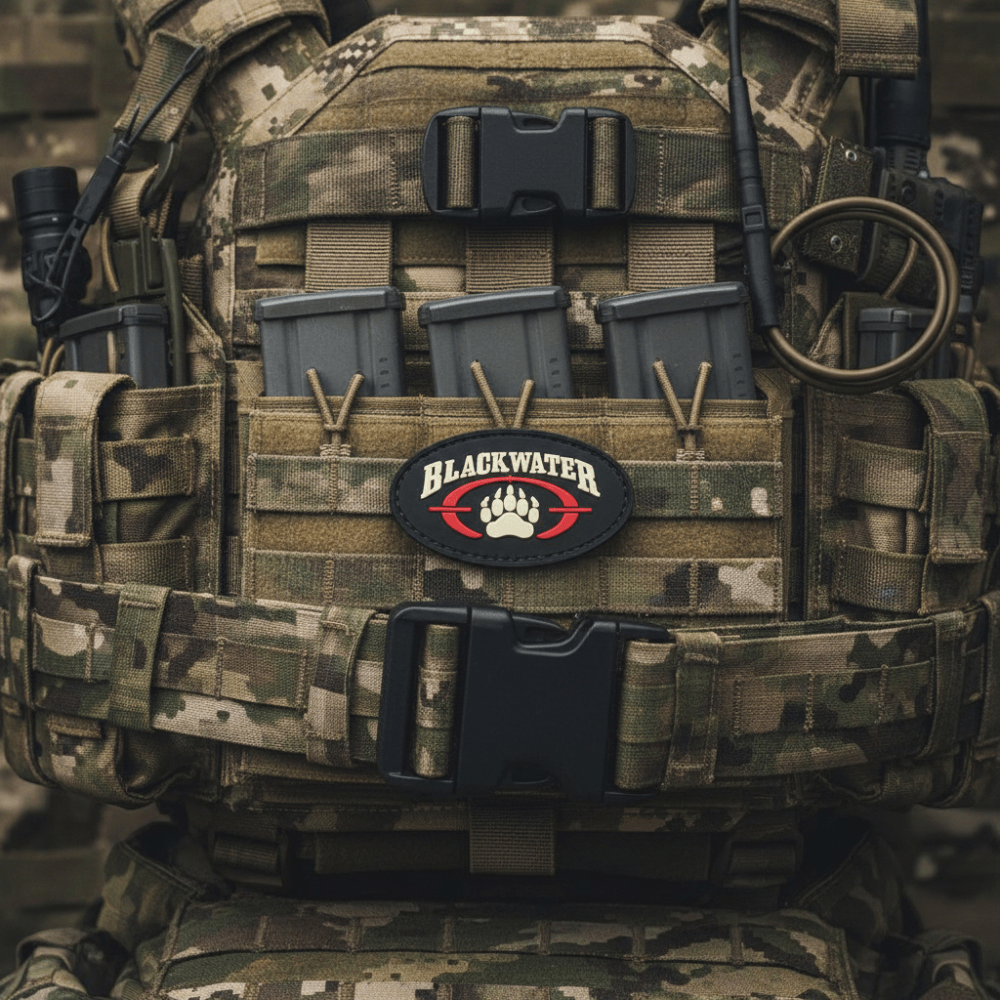 Blackwater PVC Patch with Hook and Loop