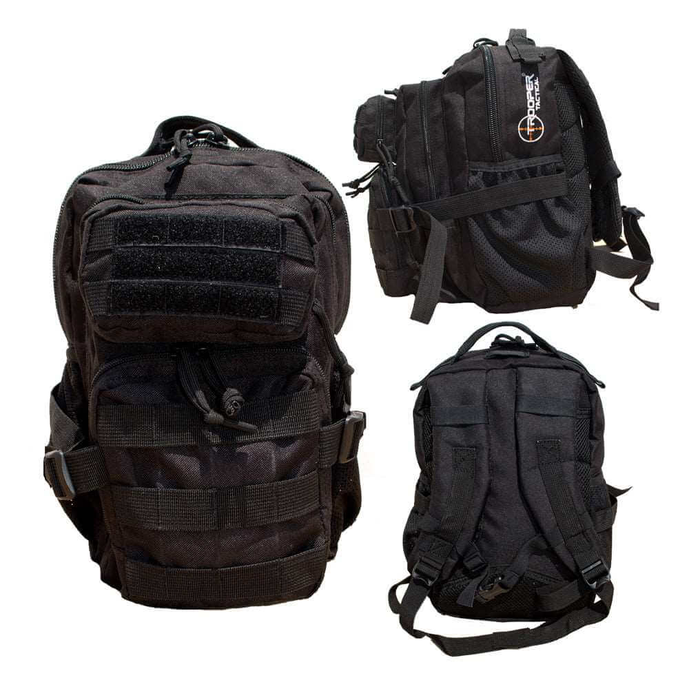 Black Tactical Backpack