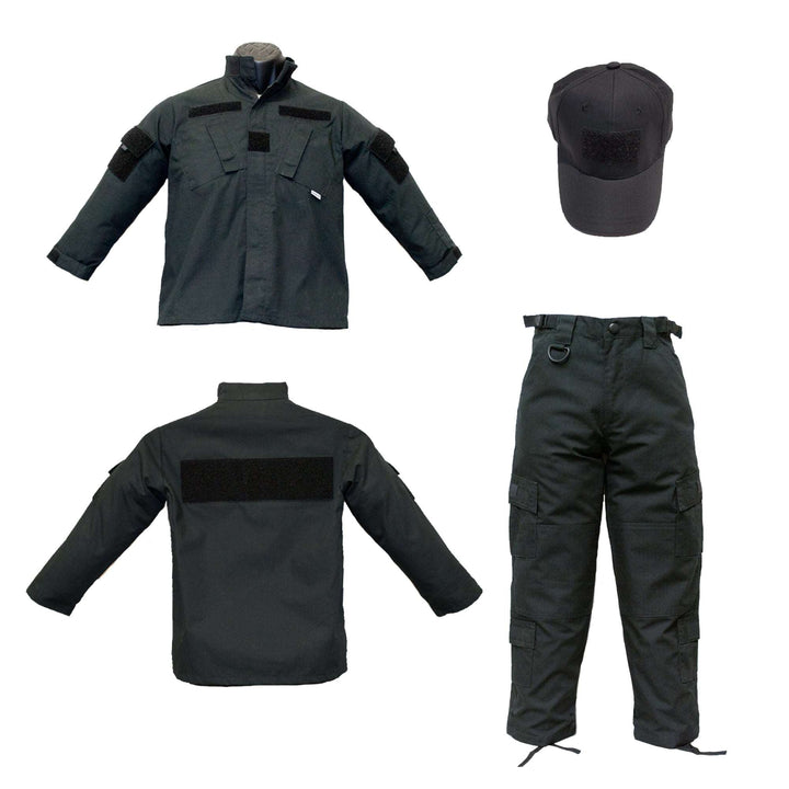Black Tactical Uniform
