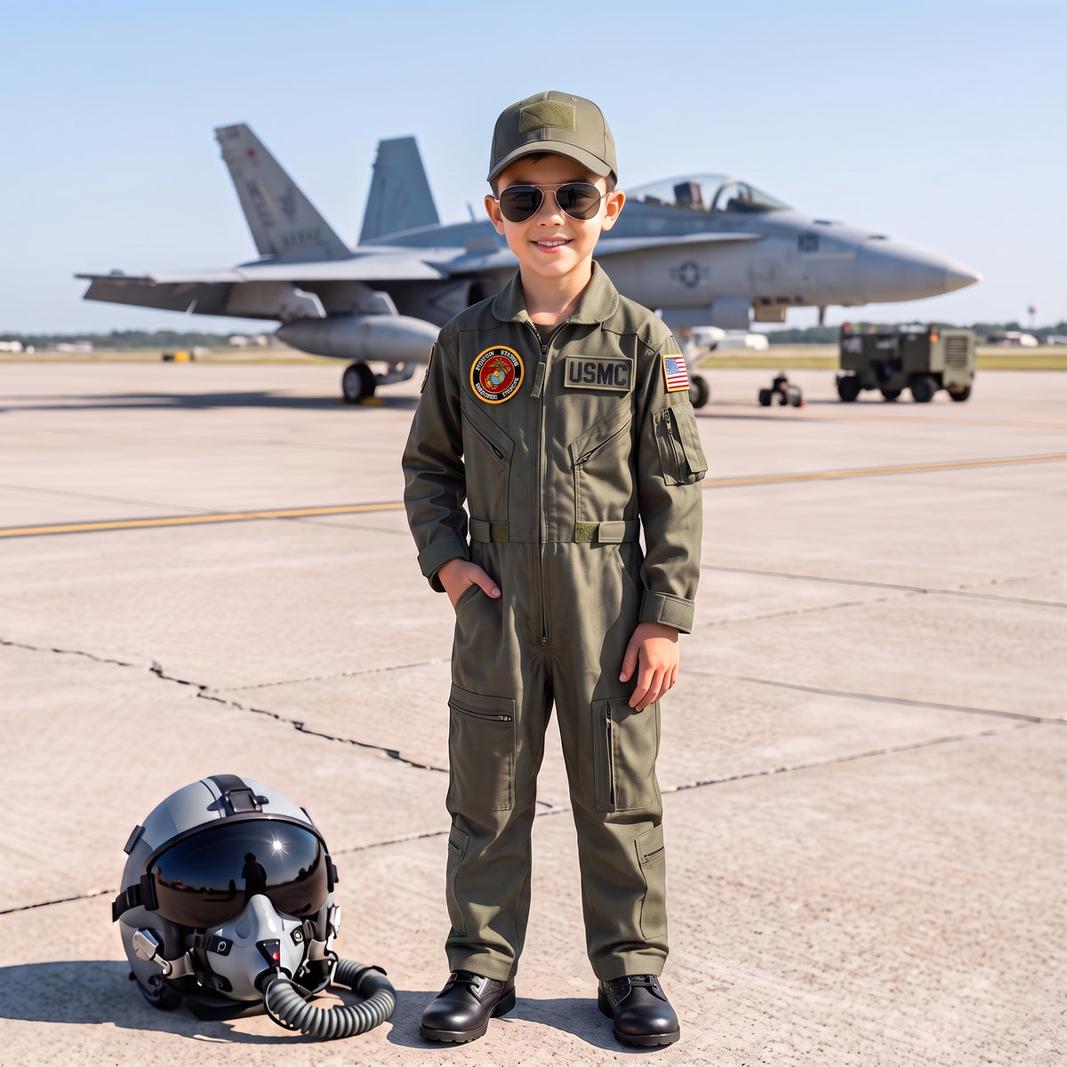 Marines Youth USMC Flight Suit Combo