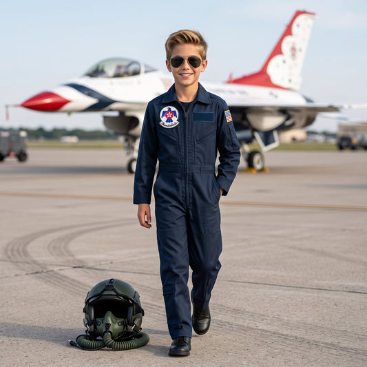 Thunderbirds Licensed Youth Air Force Flight Suit