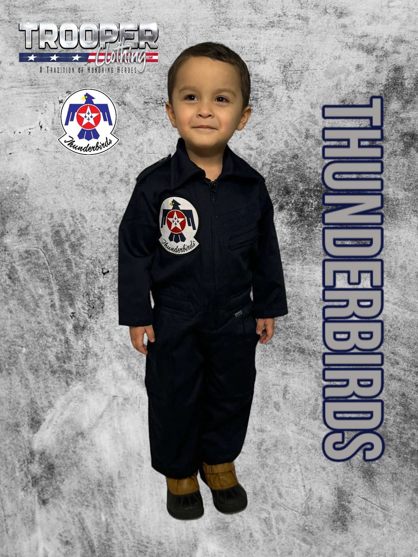 Thunderbirds Licensed Youth Air Force Flight Suit