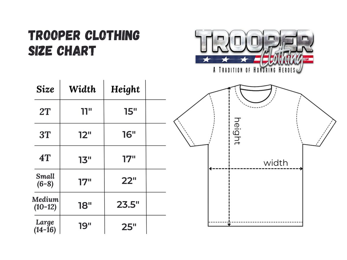Air Force Youth T-Shirt by Trooper Clothing