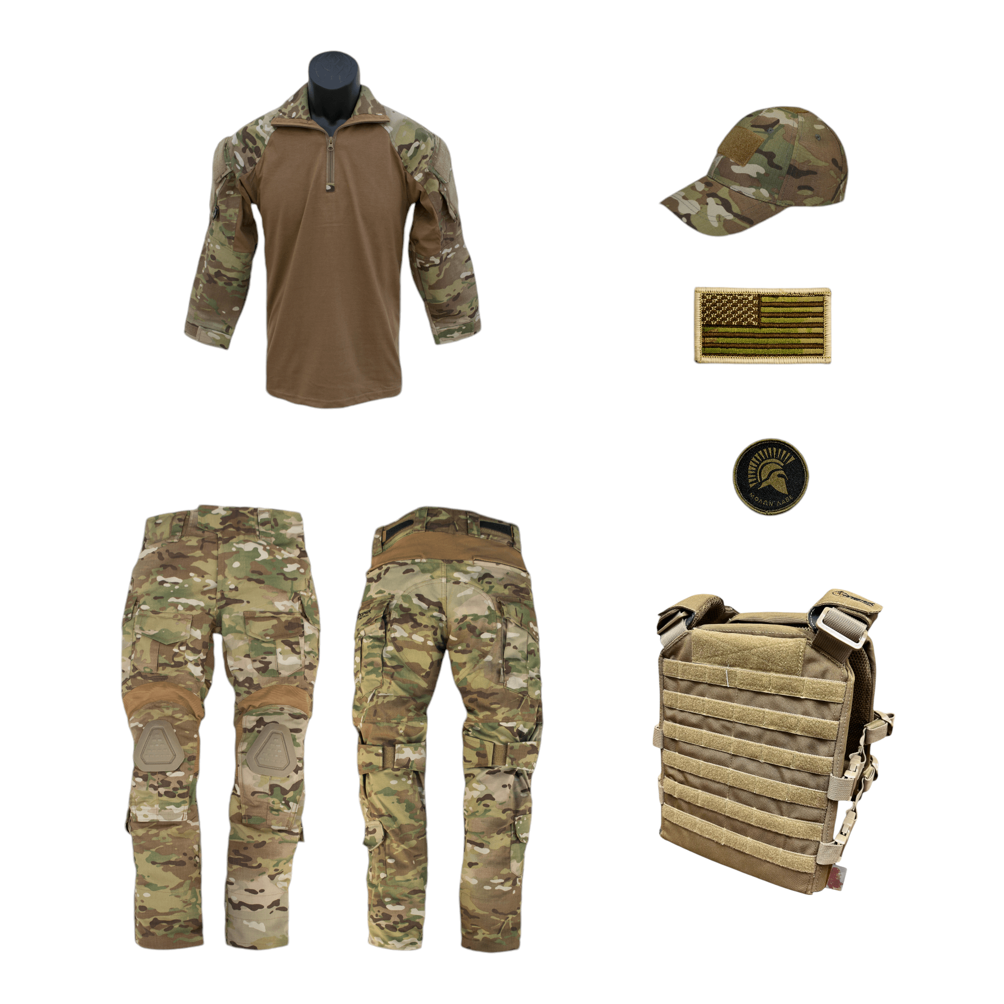 Youth Multicam Overwatch Tactical PC Combo