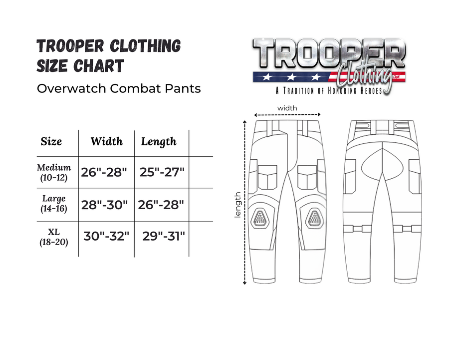 Youth BDU M81 Woodland Combat Pants