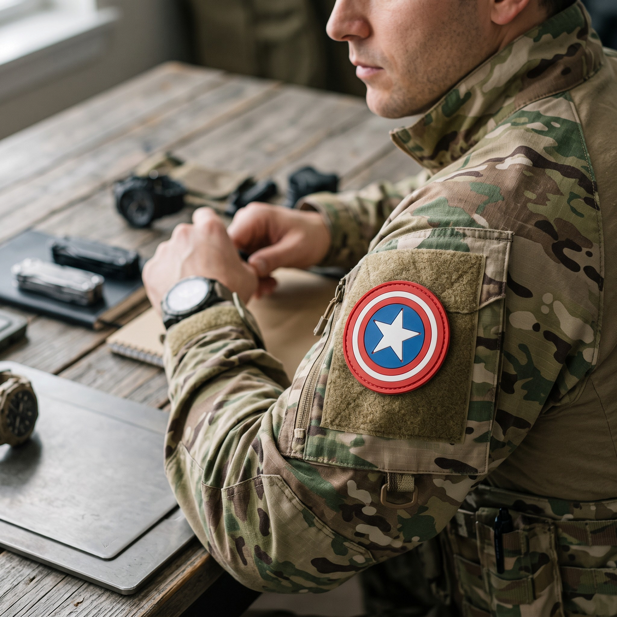 Patch Captain America by Trooper Clothing