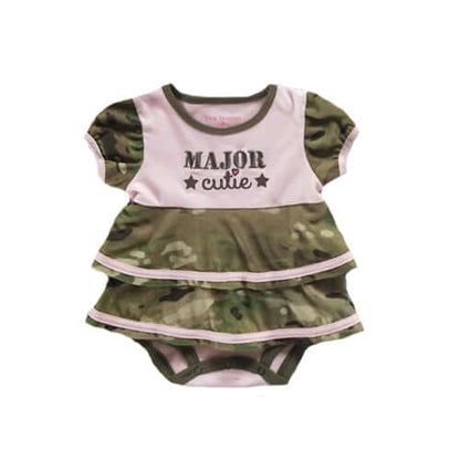 camo infant dress Tiny Trooper Marine Infant Dress (6-9 Mo) Camo NWT