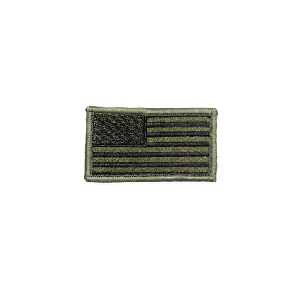 Embroidered American flag patch for youth USMC Marines flight suit combo.