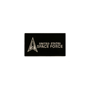 Space Force Patch Black