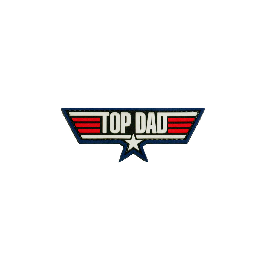 Top Dad Top Gun PVC Morale Patch