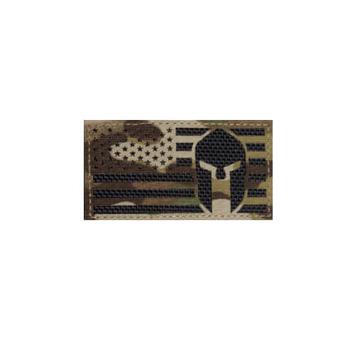 Multicam/OCP Spartan American Flag Patch