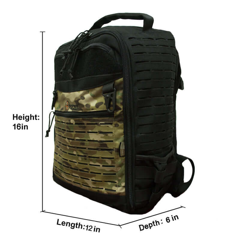 Diaper-Bag Multicam Black Tacticool